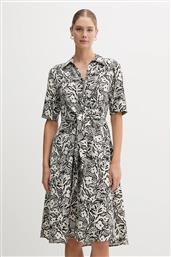 ΛΙΝΟ ΦΟΡΕΜΑ ΧΡΩΜΑ: ΜΑΥΡΟ, WW0WW45836 TOMMY HILFIGER