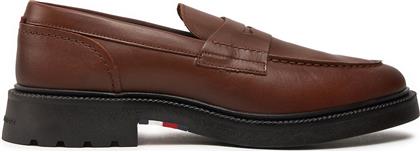 LOAFERS COMFORT LWT LTH LOAFER FM0FM05089 ΚΑΦΕ TOMMY HILFIGER