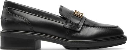 LOAFERS FW0FW08257 ΜΑΥΡΟ TOMMY HILFIGER από το EPAPOUTSIA