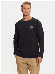 LONGSLEEVE MW0MW36501 ΣΚΟΥΡΟ ΜΠΛΕ REGULAR FIT TOMMY HILFIGER