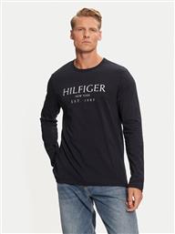 LONGSLEEVE MW0MW36502 ΣΚΟΥΡΟ ΜΠΛΕ REGULAR FIT TOMMY HILFIGER