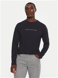 LONGSLEEVE UM0UM03345 ΣΚΟΥΡΟ ΜΠΛΕ REGULAR FIT TOMMY HILFIGER από το MODIVO