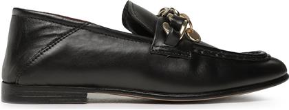 LORDS CHAIN LOAFER FW0FW06843 ΜΑΥΡΟ TOMMY HILFIGER