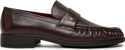 LORDS LOAFER SOFT NAPPA PLEATED TOE FW0FW08362 ΜΠΟΡΝΤΟ TOMMY HILFIGER