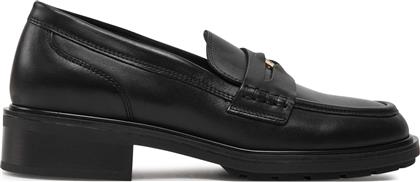 LORDS TH PENNY LOAFER FW0FW08029 ΜΑΥΡΟ TOMMY HILFIGER από το EPAPOUTSIA