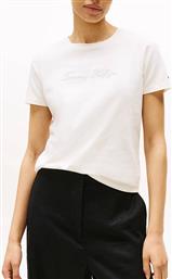 LUREX SCRIPT REG C-NK SS TEE TOMMY HILFIGER