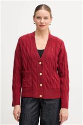 ΜΑΛΛΙΝΗ ΖΑΚΕΤΑ ΧΡΩΜΑ: ΜΠΕΖ, WW0WW43089 TOMMY HILFIGER