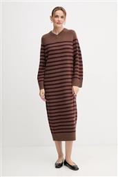 ΜΑΛΛΙΝΟ ΦΟΡΕΜΑ ΧΡΩΜΑ: ΚΑΦΕ, WW0WW46761 TOMMY HILFIGER