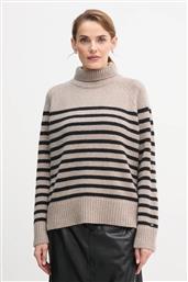 ΜΑΛΛΙΝΟ ΠΟΥΛΟΒΕΡ ΧΡΩΜΑ: ΜΠΕΖ, WW0WW46413 TOMMY HILFIGER