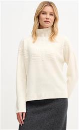 ΜΑΛΛΙΝΟ ΠΟΥΛΟΒΕΡ ΧΡΩΜΑ: ΜΠΕΖ, WW0WW47645 TOMMY HILFIGER