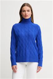 ΜΑΛΛΙΝΟ ΠΟΥΛΟΒΕΡ ΧΡΩΜΑ: ΜΠΛΕ, WW0WW46791 TOMMY HILFIGER