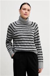 ΜΑΛΛΙΝΟ ΠΟΥΛΟΒΕΡ ΧΡΩΜΑ: ΓΚΡΙ, WW0WW46791 TOMMY HILFIGER