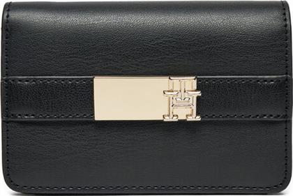 ΜΕΓΑΛΟ ΠΟΡΤΟΦΟΛΙ ΓΥΝΑΙΚΕΙΟ TH HERITAGE SLIM MED WALLET AW0AW16916 ΜΑΥΡΟ TOMMY HILFIGER