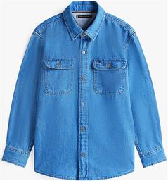 MID BLUE DENIM SHIRT LS TOMMY HILFIGER