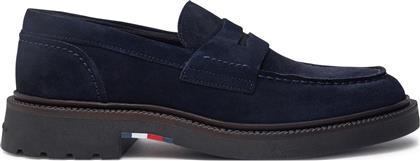 ΜΟΚΑΣΙΝΙΑ COMFORT FM0FM05263 ΣΚΟΥΡΟ ΜΠΛΕ TOMMY HILFIGER