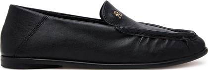 ΜΟΚΑΣΙΝΙΑ SOFT LEATHER SQUARED TOE LOAFER FW0FW08412 ΜΑΥΡΟ TOMMY HILFIGER