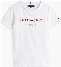 MULTI FLAG EMB REG TEE SS TOMMY HILFIGER