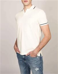 OPEN COLLAR TIPPED POLO TOMMY HILFIGER από το SHOPPING HOUSE