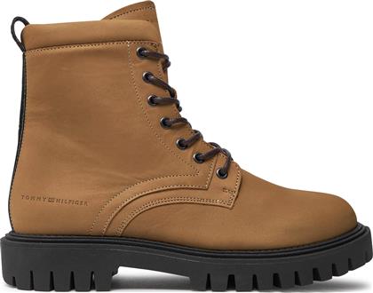 ΟΡΕΙΒΑΤΙΚΑ ΠΑΠΟΥΤΣΙΑ CASUAL HILFIGER CHUNK Z NBK BOOT FM0FM05149 ΚΑΦΕ TOMMY HILFIGER