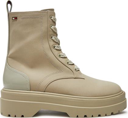 ΟΡΕΙΒΑΤΙΚΑ ΠΑΠΟΥΤΣΙΑ FLAG VENTILE LACE UP BOOT FW0FW08287 ΜΠΕΖ TOMMY HILFIGER