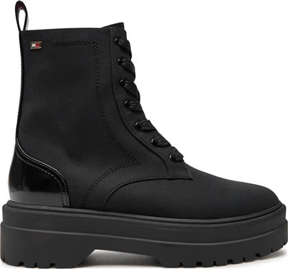 ΟΡΕΙΒΑΤΙΚΑ ΠΑΠΟΥΤΣΙΑ FLAG VENTILE LACE UP BOOT FW0FW08287 ΜΑΥΡΟ TOMMY HILFIGER