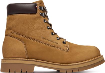 ΟΡΕΙΒΑΤΙΚΑ ΠΑΠΟΥΤΣΙΑ FLEX TH OUTDOOR W NBK BOOT FM0FM05563 ΚΑΦΕ TOMMY HILFIGER