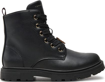 ΟΡΕΙΒΑΤΙΚΑ ΠΑΠΟΥΤΣΙΑ LACE-UP BOOTIE T1A5-33561-1351 S ΜΑΥΡΟ TOMMY HILFIGER