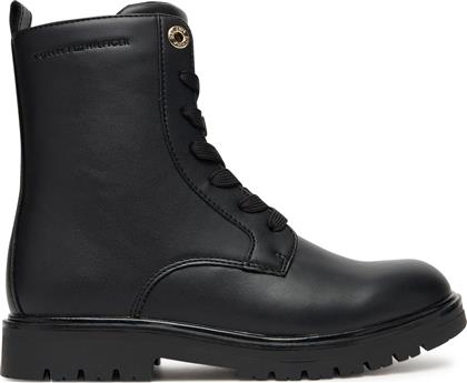 ΟΡΕΙΒΑΤΙΚΑ ΠΑΠΟΥΤΣΙΑ LACE-UP BOOTIE T3A5-34012-1355 D ΜΑΥΡΟ TOMMY HILFIGER