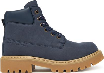 ΟΡΕΙΒΑΤΙΚΑ ΠΑΠΟΥΤΣΙΑ T3X5-34125-1269 D ΣΚΟΥΡΟ ΜΠΛΕ TOMMY HILFIGER