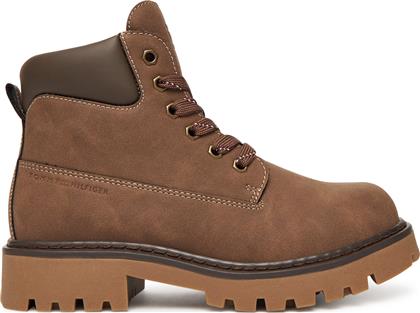 ΟΡΕΙΒΑΤΙΚΑ ΠΑΠΟΥΤΣΙΑ T3X5-34125-1269509 D ΚΑΦΕ TOMMY HILFIGER