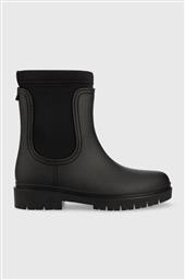 ΟΥΕΛΛΙΝΓΚΤΟΝ RAIN BOOT ANKLE ΧΡΩΜΑ: ΜΑΥΡΟ TOMMY HILFIGER από το ANSWEAR