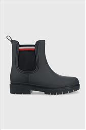 ΟΥΕΛΛΙΝΓΚΤΟΝ RAIN BOOT ANKLE ELASTIC ΧΡΩΜΑ: ΝΑΥΤΙΚΟ ΜΠΛΕ TOMMY HILFIGER από το ANSWEAR