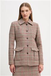 ΠΑΛΤΟ ΑΠΟ ΜΕΙΓΜΑ ΜΑΛΛΙΟΥ ΧΡΩΜΑ: ΚΑΦΕ, WW0WW46656 TOMMY HILFIGER