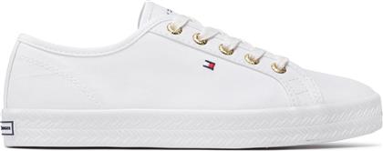 ΠΑΝΙΝΑ ΠΑΠΟΥΤΣΙΑ ESSENTIAL NAUTICAL SNEAKER FW0FW06512 ΛΕΥΚΟ TOMMY HILFIGER