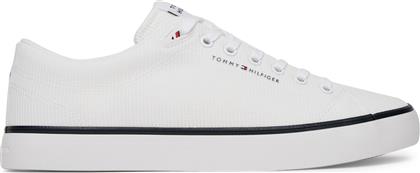 ΠΑΝΙΝΑ ΠΑΠΟΥΤΣΙΑ HI VULC CORE LOW II MESH FM0FM05513 ΛΕΥΚΟ TOMMY HILFIGER