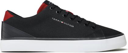 ΠΑΝΙΝΑ ΠΑΠΟΥΤΣΙΑ HI VULC CORE LOW MESH FM0FM04685 ΣΚΟΥΡΟ ΜΠΛΕ TOMMY HILFIGER