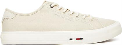 ΠΑΝΙΝΑ ΠΑΠΟΥΤΣΙΑ HI VULC STREET CANVAS FM0FM05515 ΜΠΕΖ TOMMY HILFIGER