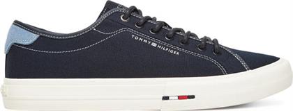 ΠΑΝΙΝΑ ΠΑΠΟΥΤΣΙΑ HI VULC STREET CANVAS FM0FM05515 ΣΚΟΥΡΟ ΜΠΛΕ TOMMY HILFIGER