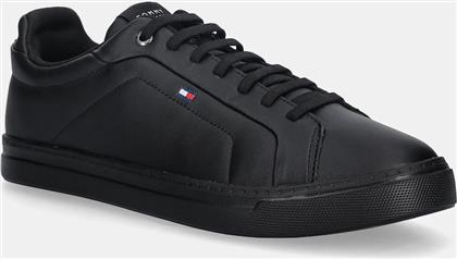 ΠΑΝΙΝΑ ΠΑΠΟΥΤΣΙΑ ICON COURT LIGHT ESS ΧΡΩΜΑ: ΜΑΥΡΟ, FM0FM05678 TOMMY HILFIGER