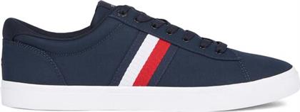 ΠΑΝΙΝΑ ΠΑΠΟΥΤΣΙΑ ICONIC VULC STRIPES MESH FM0FM05072 ΣΚΟΥΡΟ ΜΠΛΕ TOMMY HILFIGER