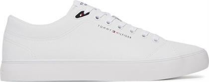 ΠΑΝΙΝΑ ΠΑΠΟΥΤΣΙΑ TH HI VULC CORE LOW LTH II ESS FM0FM05511 ΛΕΥΚΟ TOMMY HILFIGER