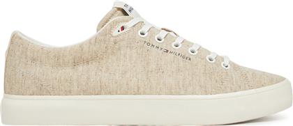 ΠΑΝΙΝΑ ΠΑΠΟΥΤΣΙΑ TH HI VULC LOW CORE CHAMBRAY FM0FM05389 ΕΚΡΟΥ TOMMY HILFIGER