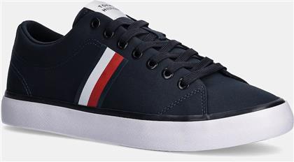 ΠΑΝΙΝΑ ΠΑΠΟΥΤΣΙΑ TH HI VULC LOW CORE STRIPES MESH TOMMY HILFIGER