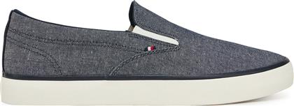 ΠΑΝΙΝΑ ΠΑΠΟΥΤΣΙΑ TH HI VULC LOW SLIP ON CH FM0FM05390 ΜΠΛΕ TOMMY HILFIGER