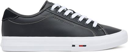 ΠΑΝΙΝΑ ΠΑΠΟΥΤΣΙΑ TH HI VULC STREET STITCH FM0FM05645 ΜΑΥΡΟ TOMMY HILFIGER