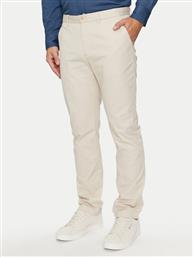 ΠΑΝΤΕΛΟΝΙ CHINO DENTON MW0MW25964 ΜΠΕΖ STRAIGHT FIT TOMMY HILFIGER από το MODIVO