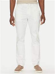 ΠΑΝΤΕΛΟΝΙ CHINO DENTON MW0MW37873 ΛΕΥΚΟ SLIM FIT TOMMY HILFIGER