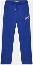 ΠΑΝΤΕΛΟΝΙ ΦΟΡΜΑΣ HILFIGER SCRIPT WIDE SWEATPANT KG0KG07751 ΜΠΛΕ REGULAR FIT TOMMY HILFIGER