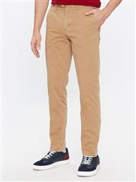 ΠΑΝΤΕΛΟΝΙ ΥΦΑΣΜΑΤΙΝΟ HAMPTON MW0MW32568 ΜΠΕΖ SLIM FIT TOMMY HILFIGER