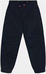 ΠΑΝΤΕΛΟΝΙ ΥΦΑΣΜΑΤΙΝΟ WOVEN WIDE PANTS KB0KB08703 ΜΠΛΕ REGULAR FIT TOMMY HILFIGER